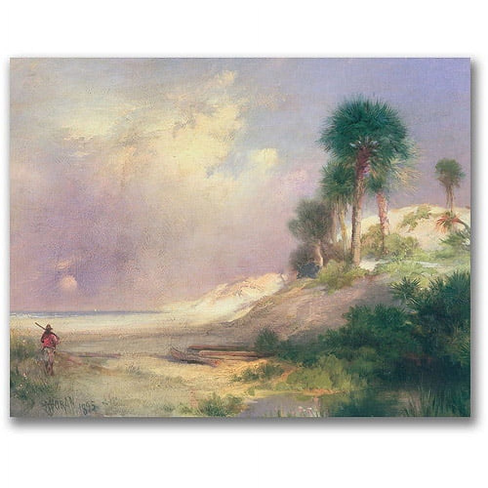 Trademark Fine Art "Florida, 1895" Canvas Wall Art by Thomas Moran