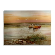 Trademark Fine Art 'Florida Sunset' Brushed Aluminum Wall Art Art by Masters Fine Art