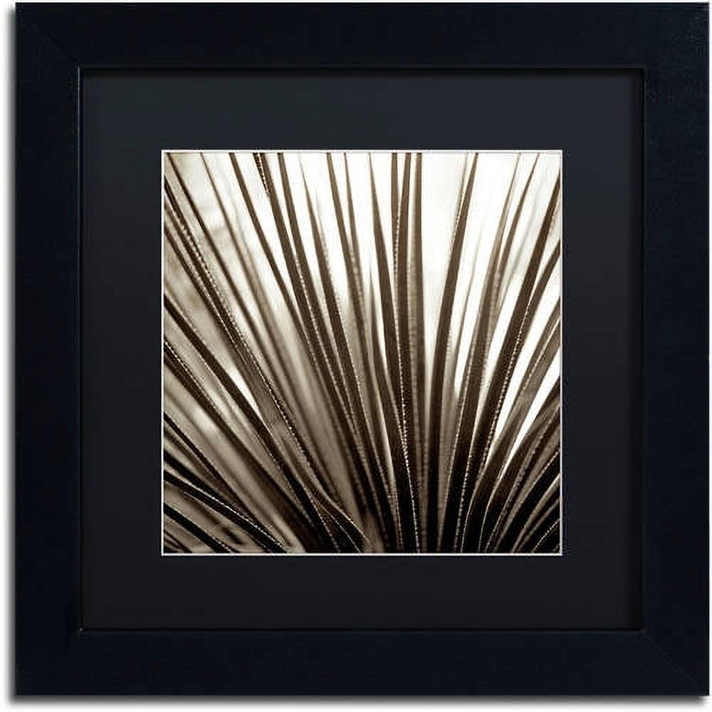 Black Framed Square Canvas Art Print with Acrylic Facing