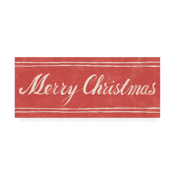 Trademark Fine Art 'Flour sack Holiday XIII' Canvas Art by Danhui Nai