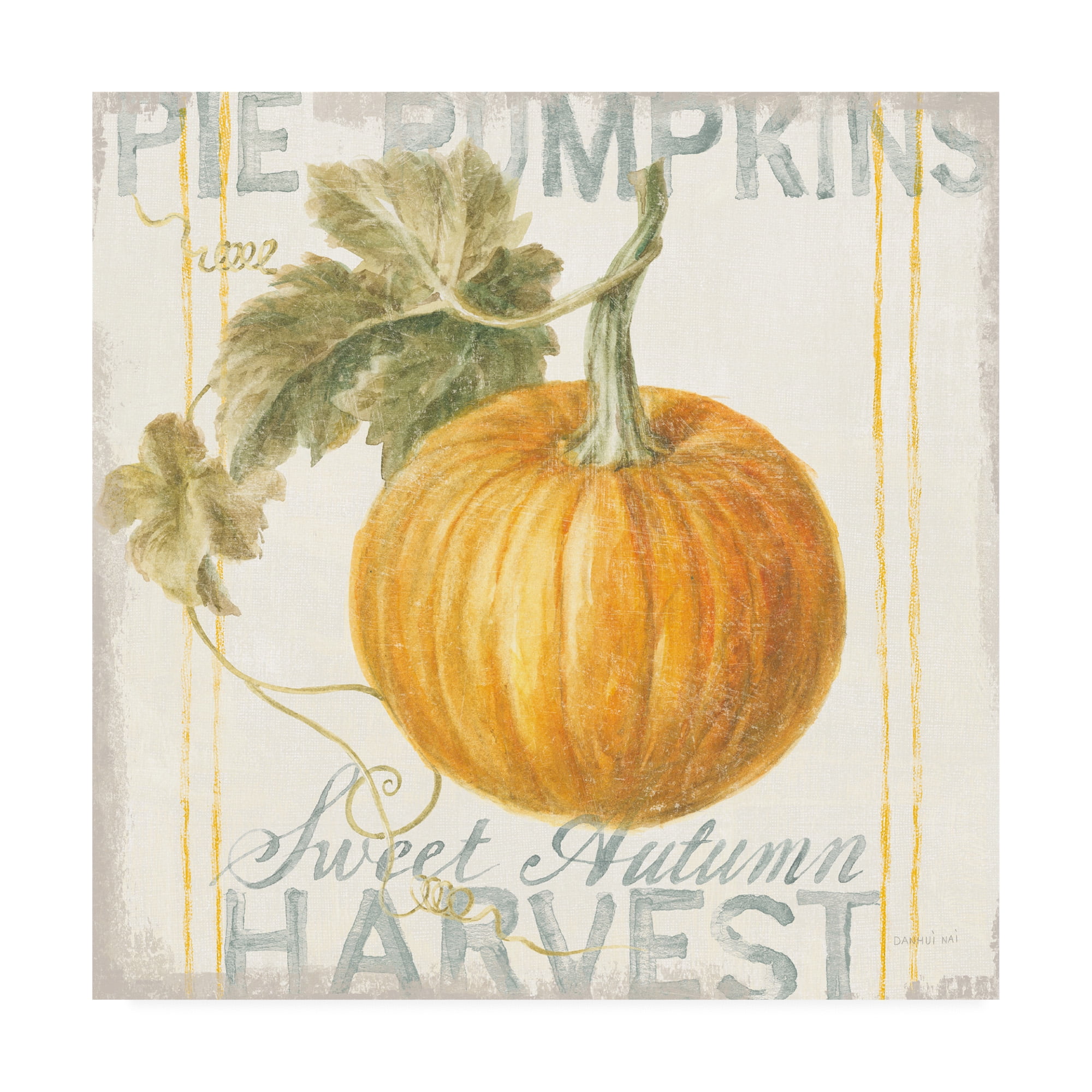 Trademark Fine Art 'Floursack Autumn VI' Canvas Art by Danhui Nai