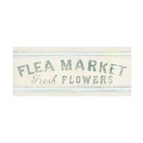 Trademark Fine Art 'Floursack Florals XII Crop' Canvas Art by Danhui Nai