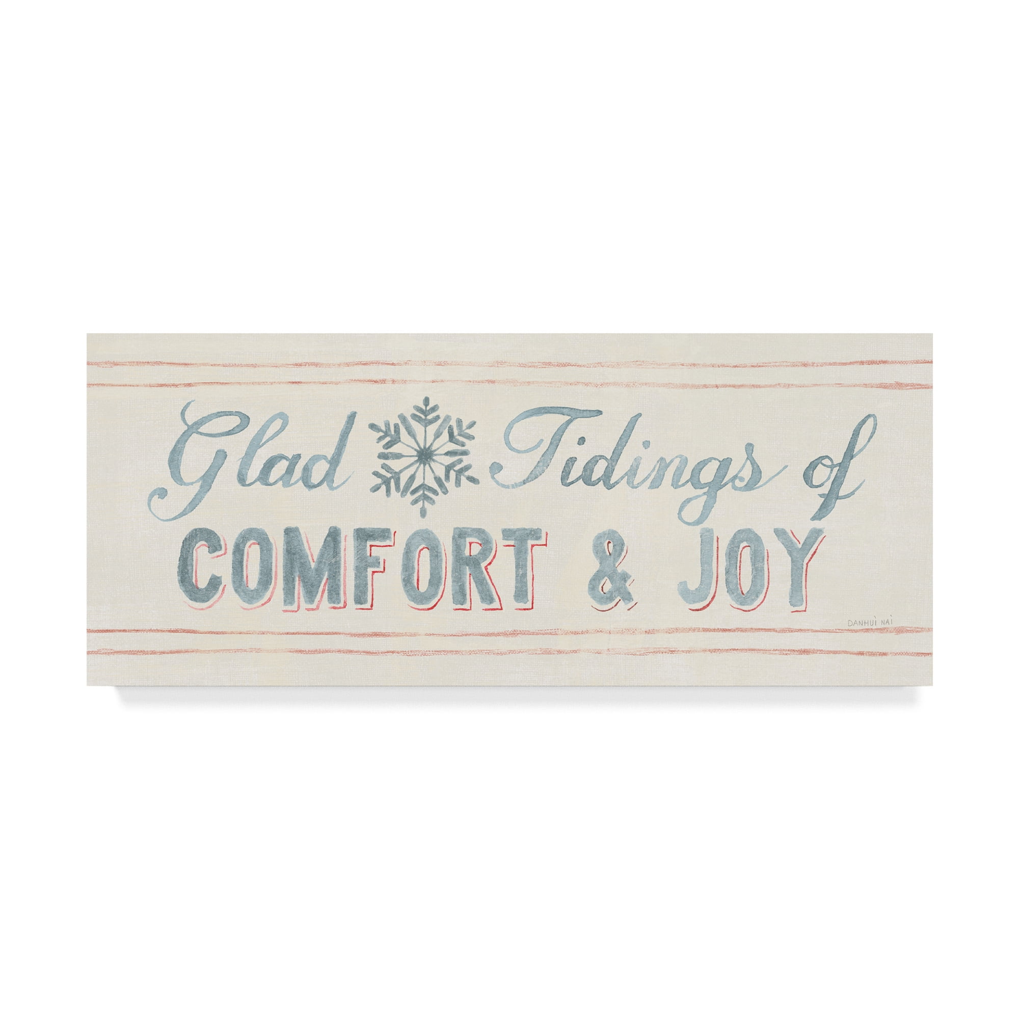 Trademark Fine Art 'Floursack Holiday VI' Canvas Art by Danhui Nai