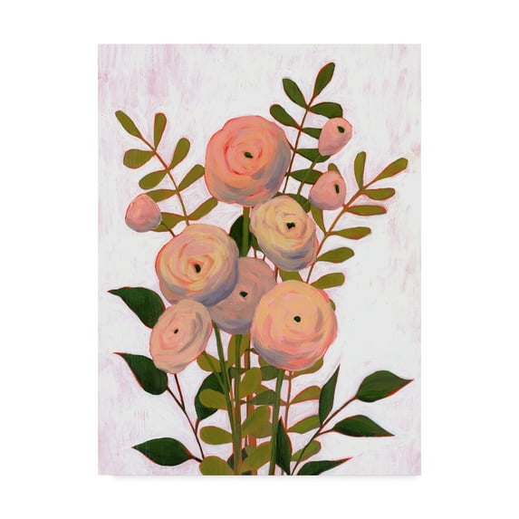 Trademark Fine Art 'Flower Burst II' Canvas Art by Grace Popp