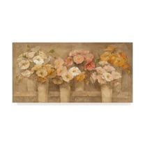 Trademark Fine Art 'Flower Market Neutral' Canvas Art by Albena Hristova