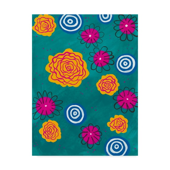 Trademark Fine Art 'Flower Pop I' Canvas Art by Regina Moore