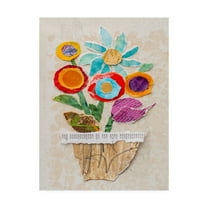 Trademark Fine Art 'Flower Pot II' Canvas Art by Elizabeth St. Hilaire