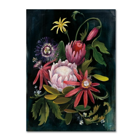Trademark Fine Art 'Flower Show II' Canvas Art by Julia Purinton