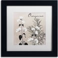 thumbnail image 1 of Trademark Fine Art "Flowering Herbs II" Canvas Art by Color Bakery White Matte, Black Frame, 1 of 4