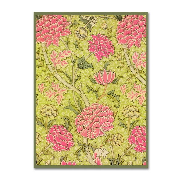 Trademark Fine Art 'Flowers 2' Canvas Art by Vintage Lavoie