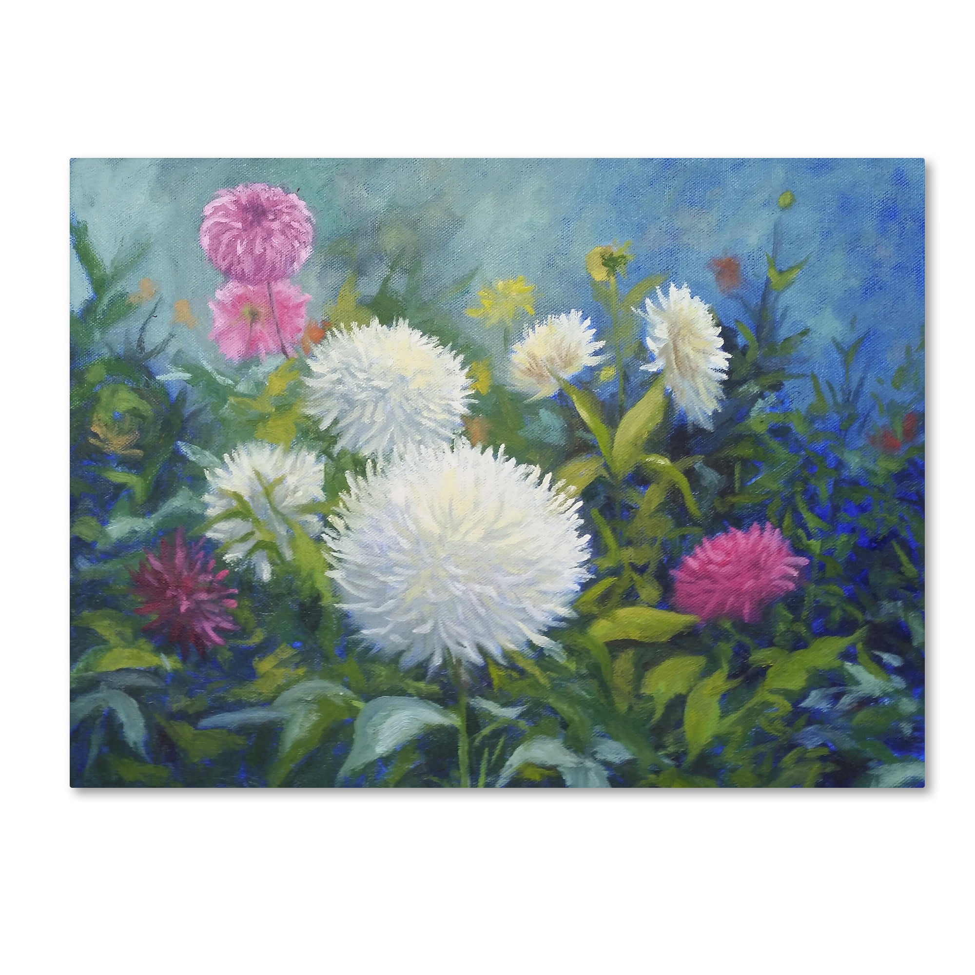 Trademark Fine Art 'Flowers' Canvas Art by Rusty Frentner