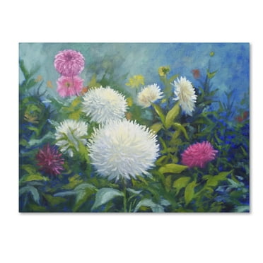 Trademark Fine Art 'Flowers' Canvas Art by Rusty Frentner