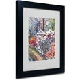 thumbnail image 1 of Trademark Fine Art "Flowers In the Forest" Canvas Art by Manor Shadian, Black Frame, 1 of 3