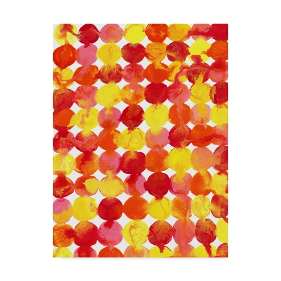 Trademark Fine Art 'Flowing Paint' Canvas Art by Amy Vangsgard