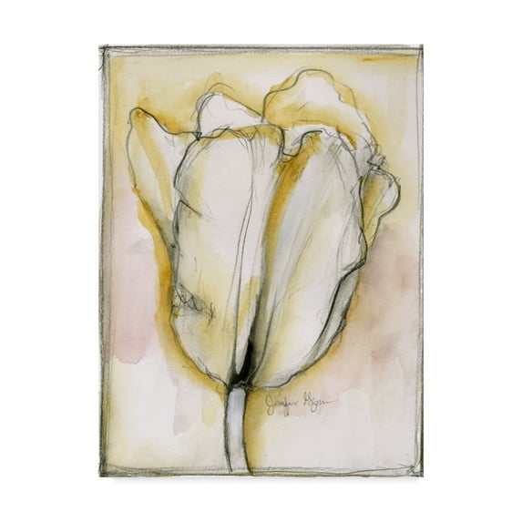 Trademark Fine Art 'Fluid Beauty I' Canvas Art by Jennifer Goldberger