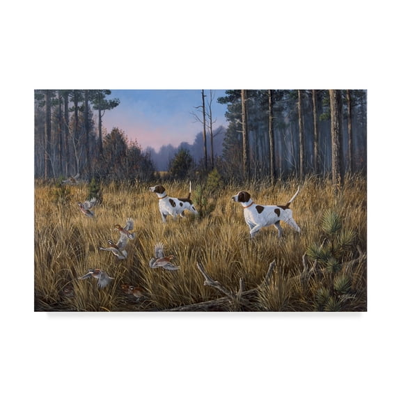 Trademark Fine Art 'Flushed' Canvas Art by Wilhelm Goebel