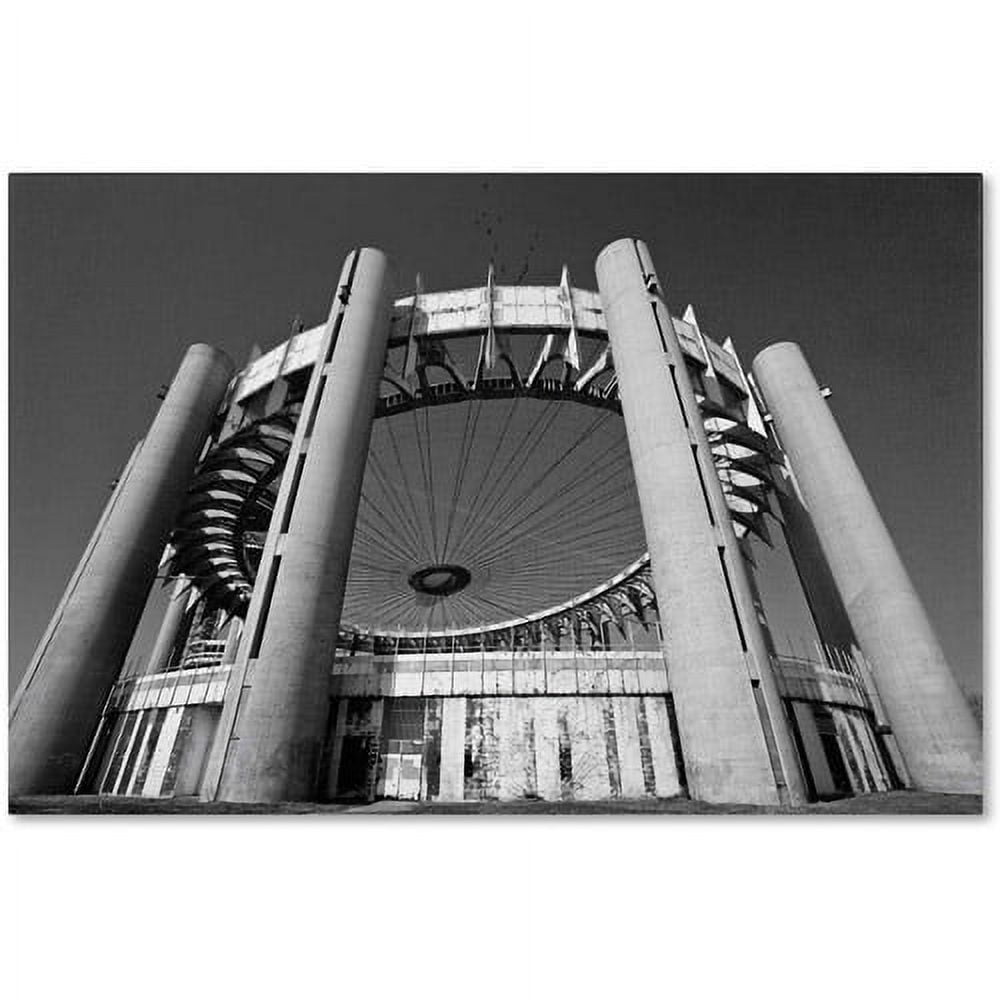 Trademark Fine Art "Flushing Meadow Worlds Fair" Canvas Art by Yale Gurney