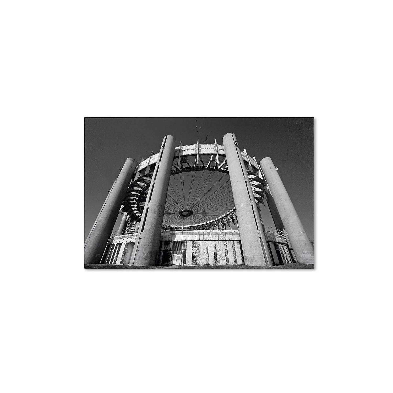 Trademark Fine Art "Flushing Meadow Worlds Fair" Canvas Art by Yale Gurney