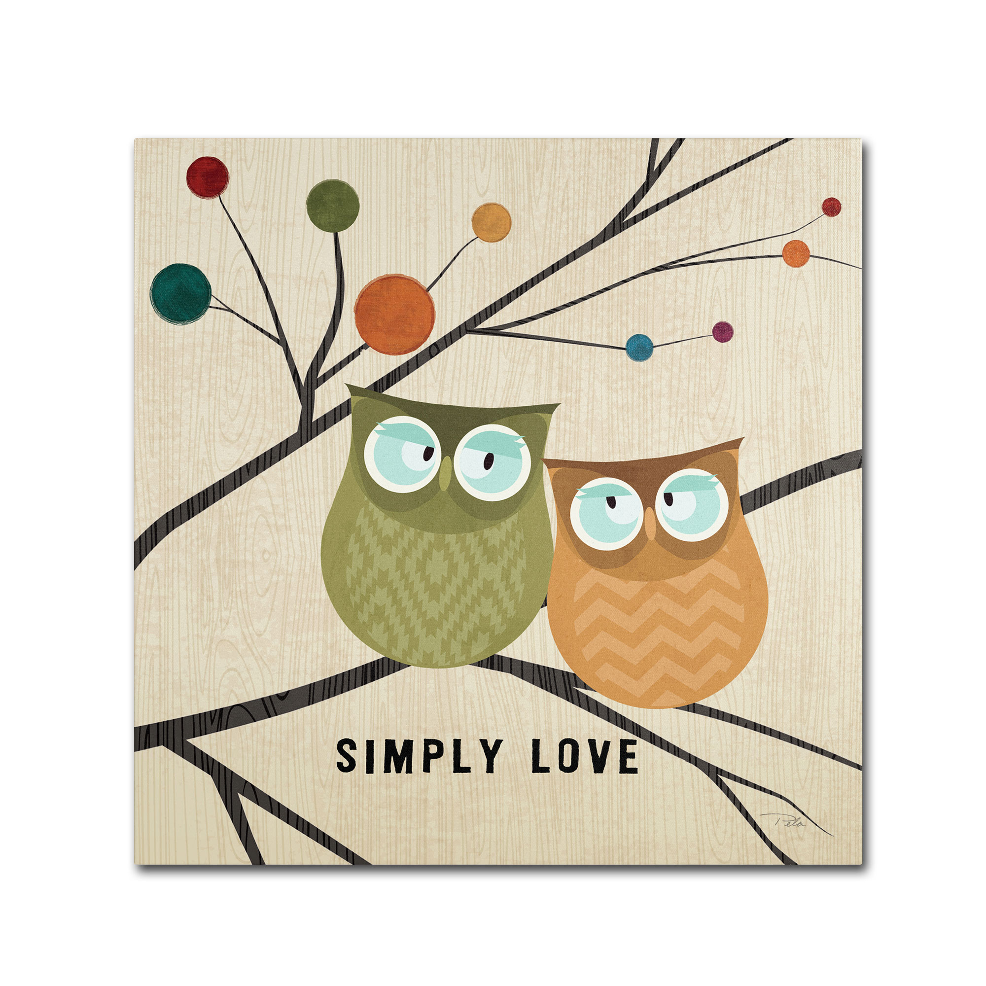 Trademark Fine Art 'Flying Colors I' Canvas Art by Pela Studio