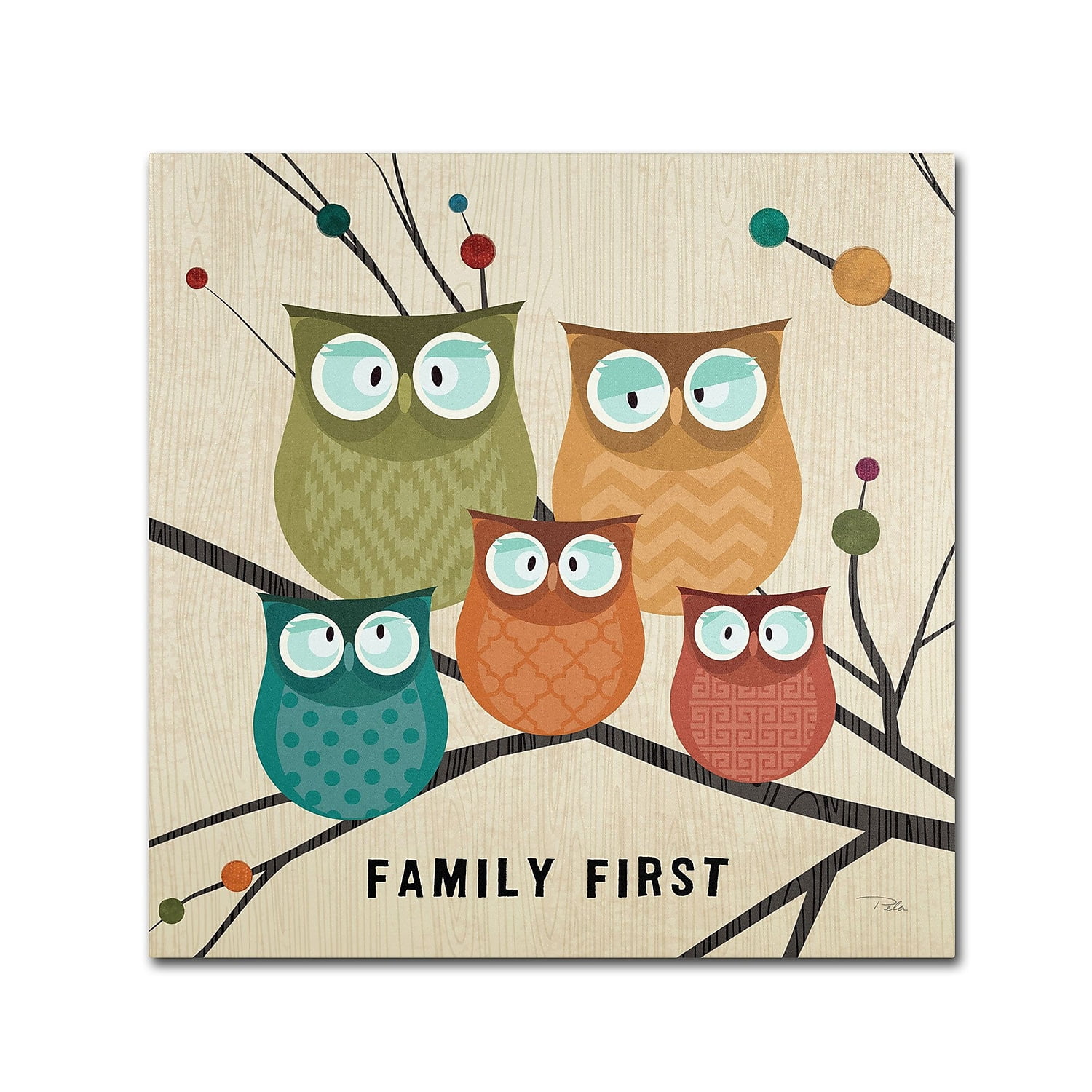Trademark Fine Art 'Flying Colors II' Canvas Art by Pela Studio