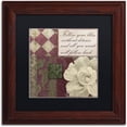 thumbnail image 1 of Trademark Fine Art "Follow Your Bliss" Canvas Art by Color Bakery Black Matte, Wood Frame, 1 of 1