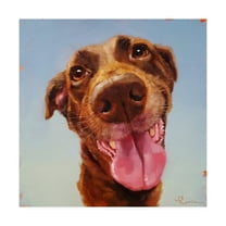 Trademark Fine Art 'Follow Your Nose 5' Canvas Art by Lucia Hefferna