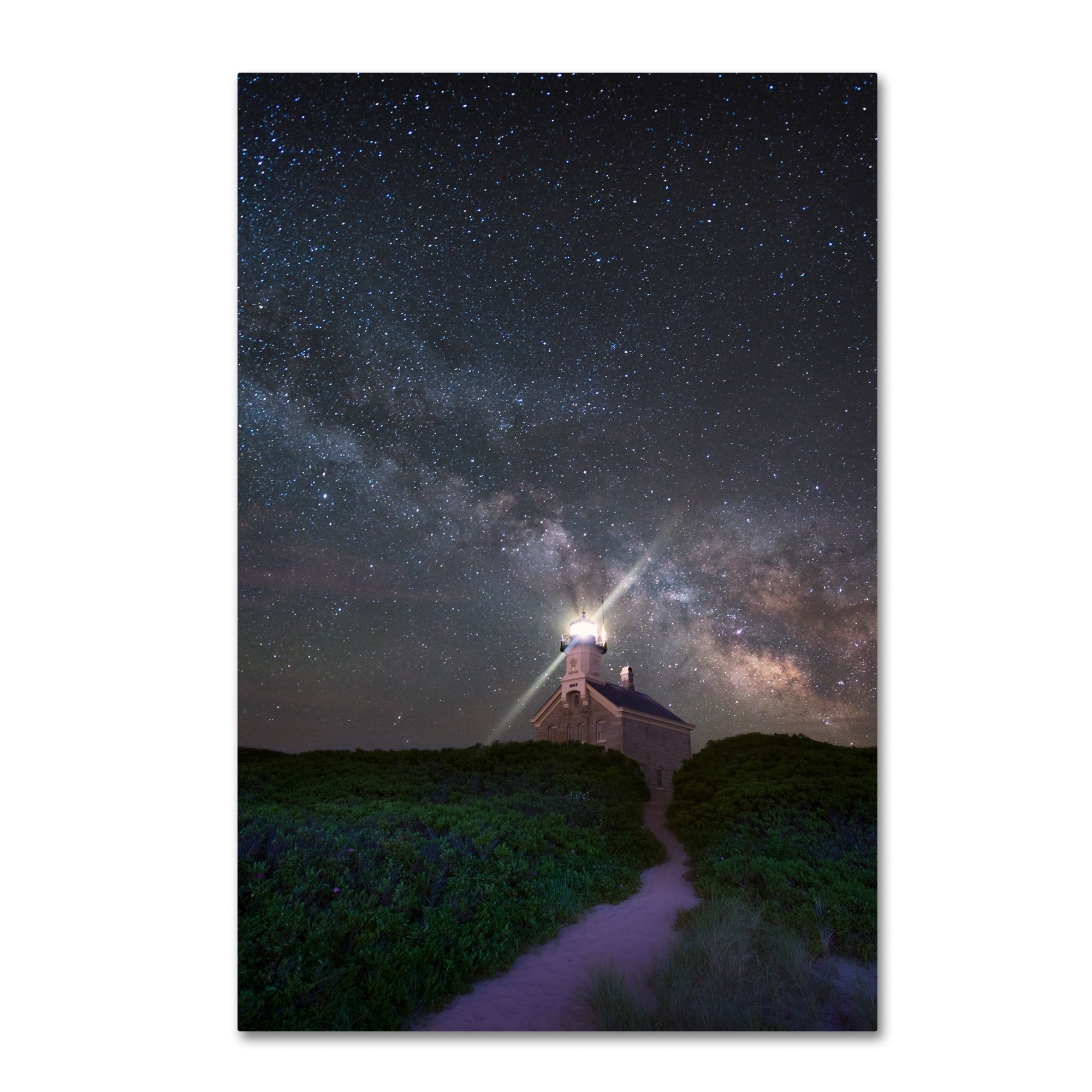Trademark Fine Art "Follow the Light" Canvas Art by Michael Blanchette Photography
