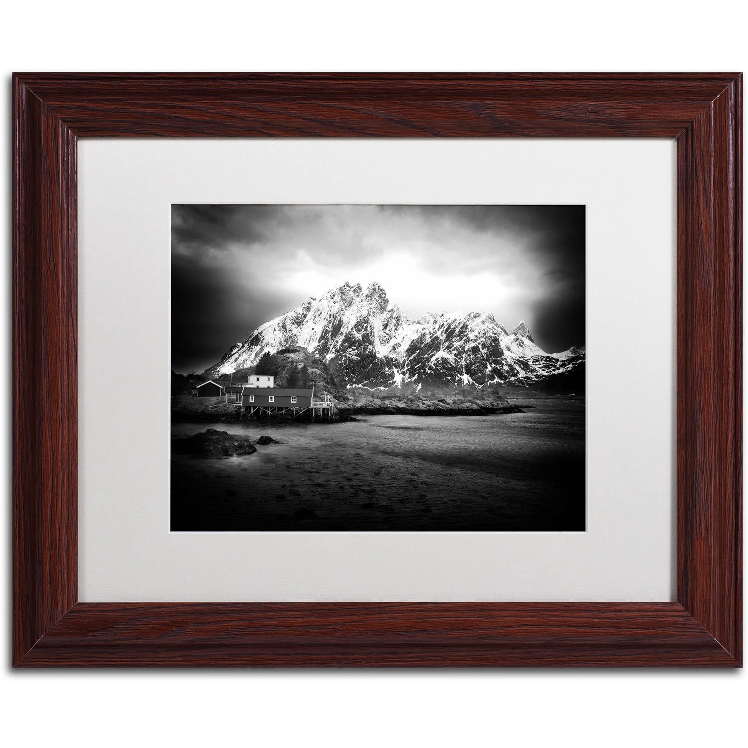Trademark Fine Art "Fool Sometimes" Canvas Art by Philippe Sainte-Laudy, White Matte, Wood Frame