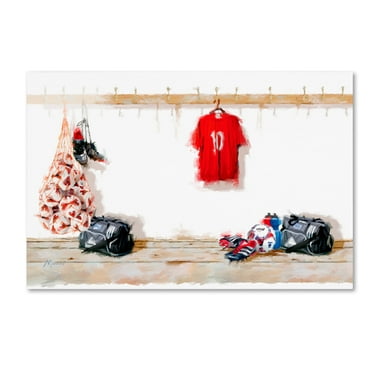 Trademark Fine Art 'Football II' Canvas Art by The Macneil Studio