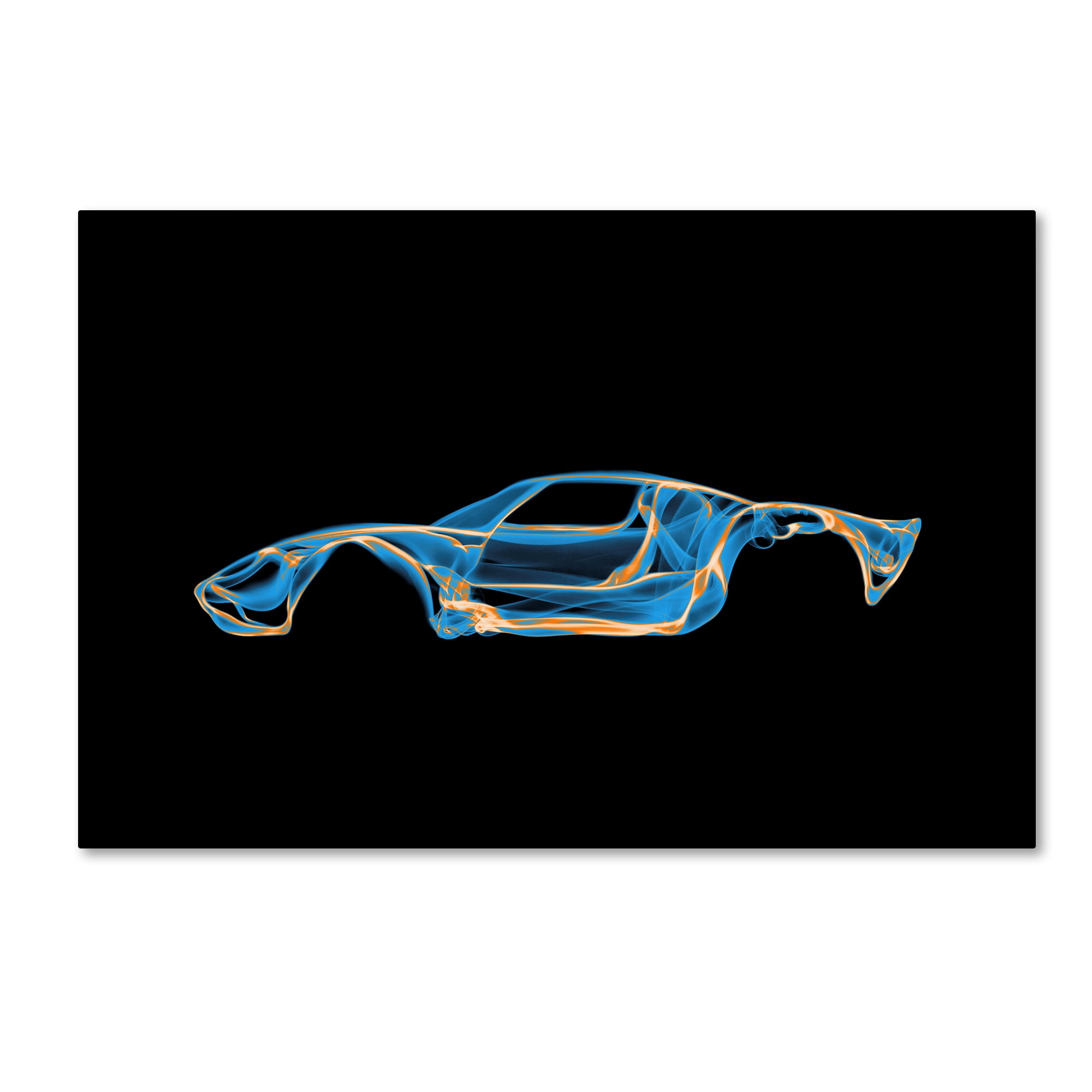 Trademark Fine Art 'Ford GT40' Canvas Art by Octavian Mielu