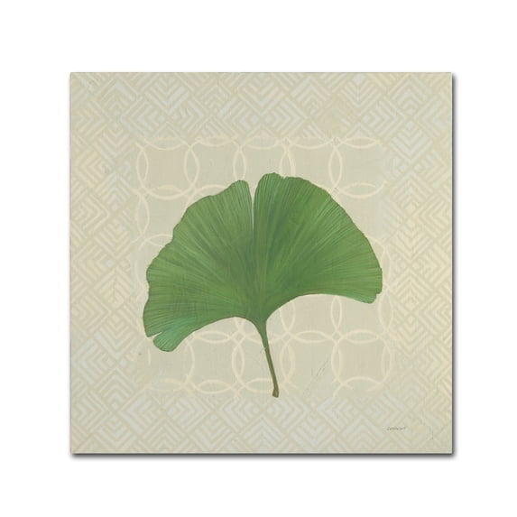 Trademark Fine Art 'Forest Leaves IV no Lines' Canvas Art by Kathrine Lovell
