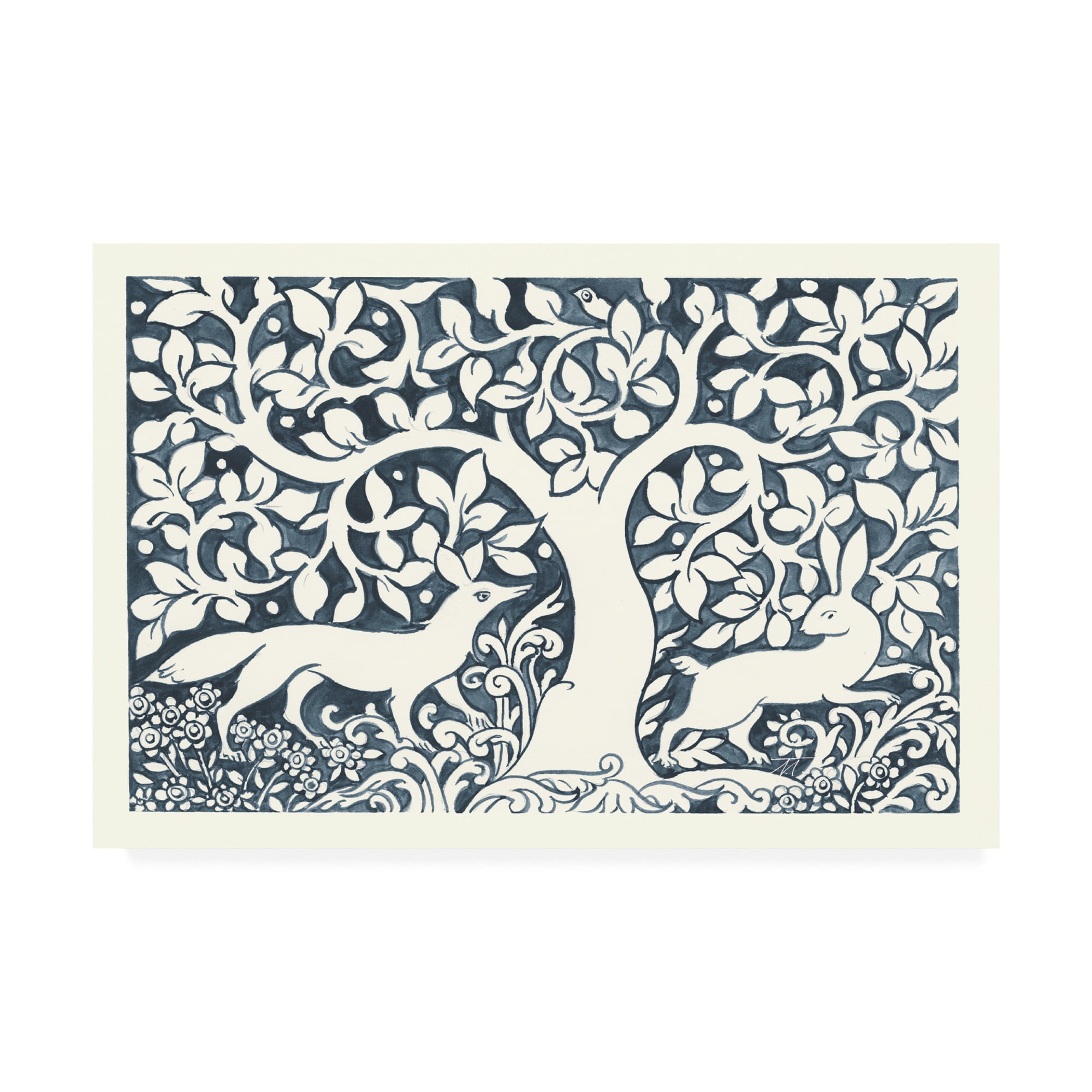 Trademark Fine Art 'Forest Life III' Canvas Art by Miranda Thomas