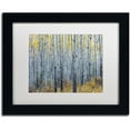 thumbnail image 1 of Trademark Fine Art 'Forest of Aspen Trees' Canvas Art by Pierre Leclerc, White Matte, Black Frame, 1 of 4
