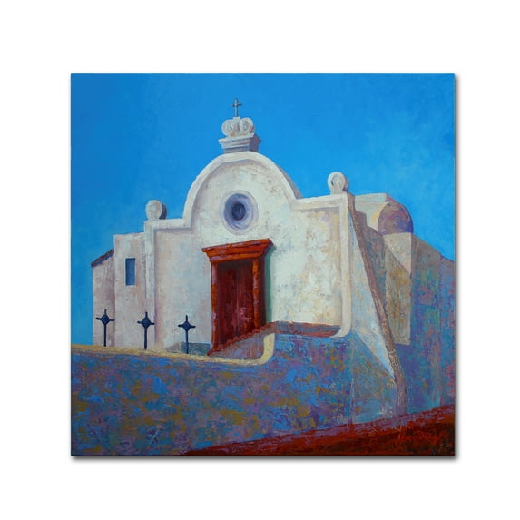 Trademark Fine Art 'Forio Church 1' Canvas Art by Marion Rose