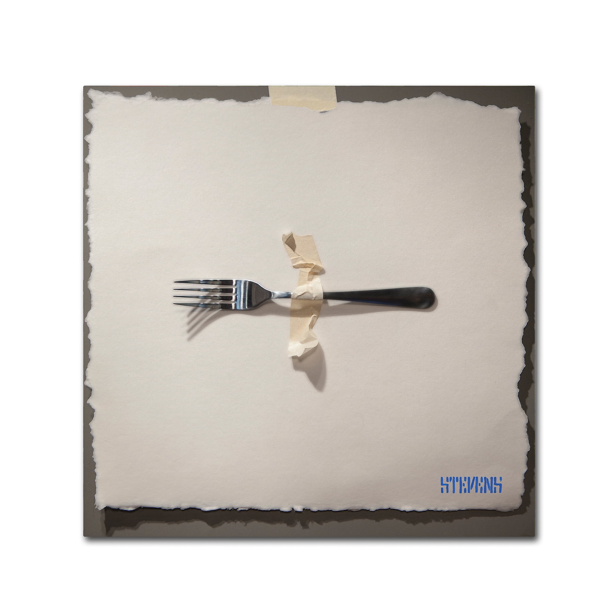 Trademark Fine Art "Fork" Canvas Art by Roderick Stevens