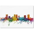 thumbnail image 1 of Trademark Fine Art "Fort Worth Texas Skyline" Canvas Art by Michael Tompsett, 1 of 4