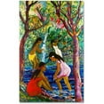 thumbnail image 1 of Trademark Fine Art "Four Girls In Maui" Canvas Art by Manor Shadian, 1 of 4
