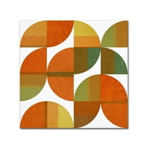 Trademark Fine Art "Four Suns Quartered 1.0" Canvas Art by Michelle Calkins