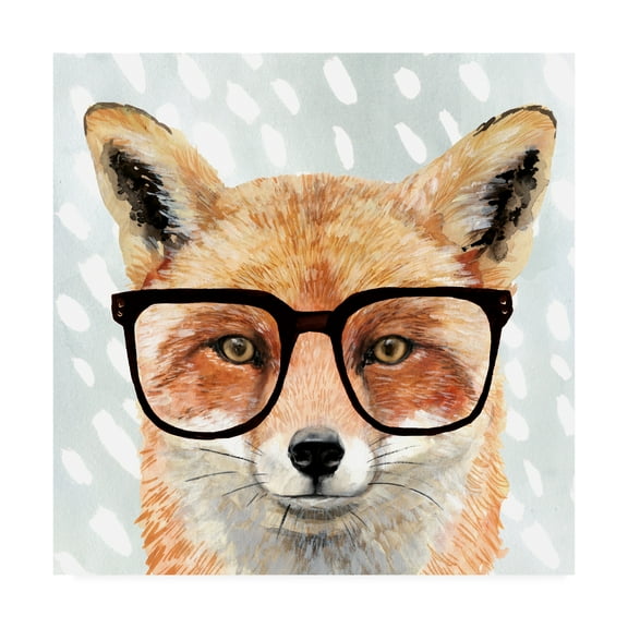 Trademark Fine Art 'Four eyed Forester I' Canvas Art by Victoria Borges