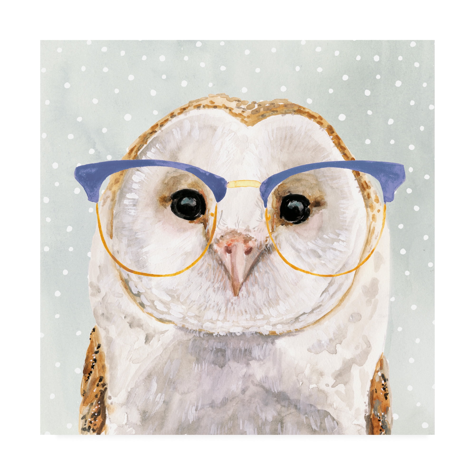 Trademark Fine Art 'Four eyed Forester II' Canvas Art by Victoria Borges