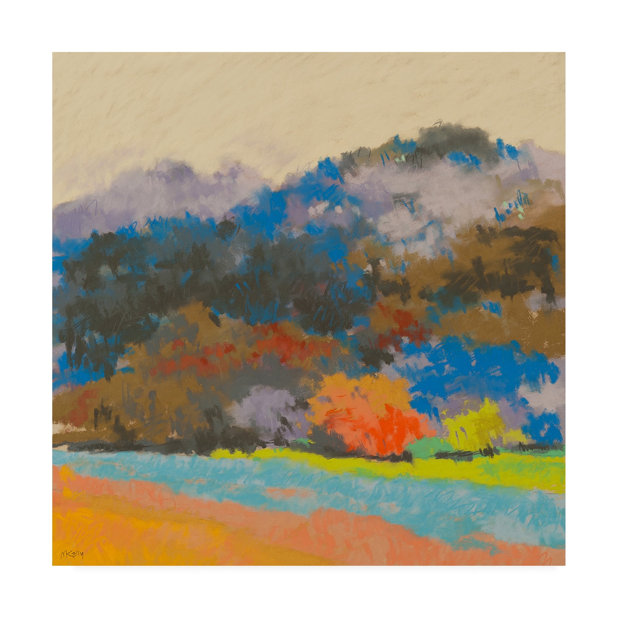 Trademark Fine Art 'Fox Farm Woods 3' Canvas Art by Mike Kell