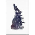 thumbnail image 1 of Trademark Fine Art 'Fox From The City' Canvas Art by Robert Farkas, 1 of 1