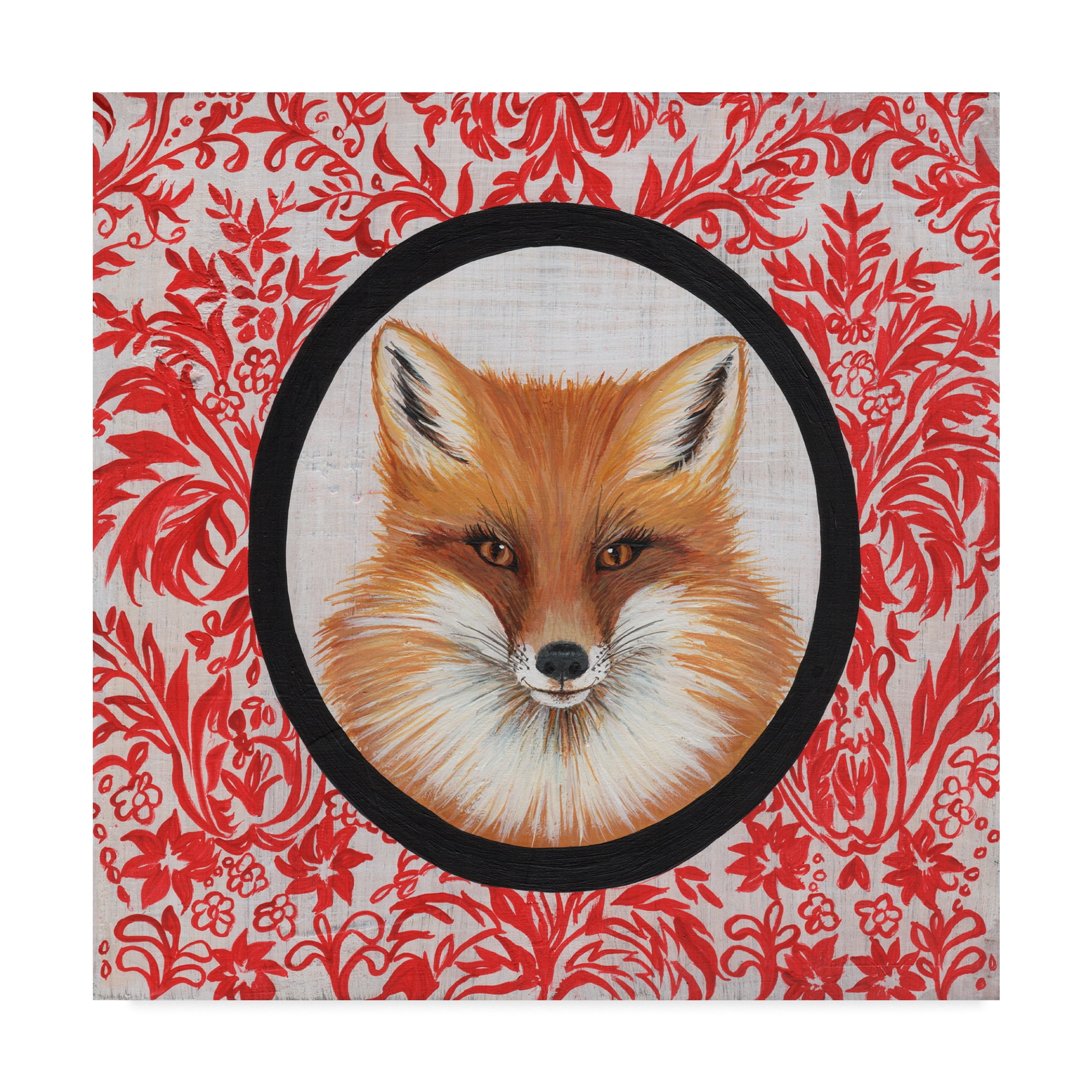 Trademark Fine Art 'Fox Portrait' Canvas Art by Gigi Begin