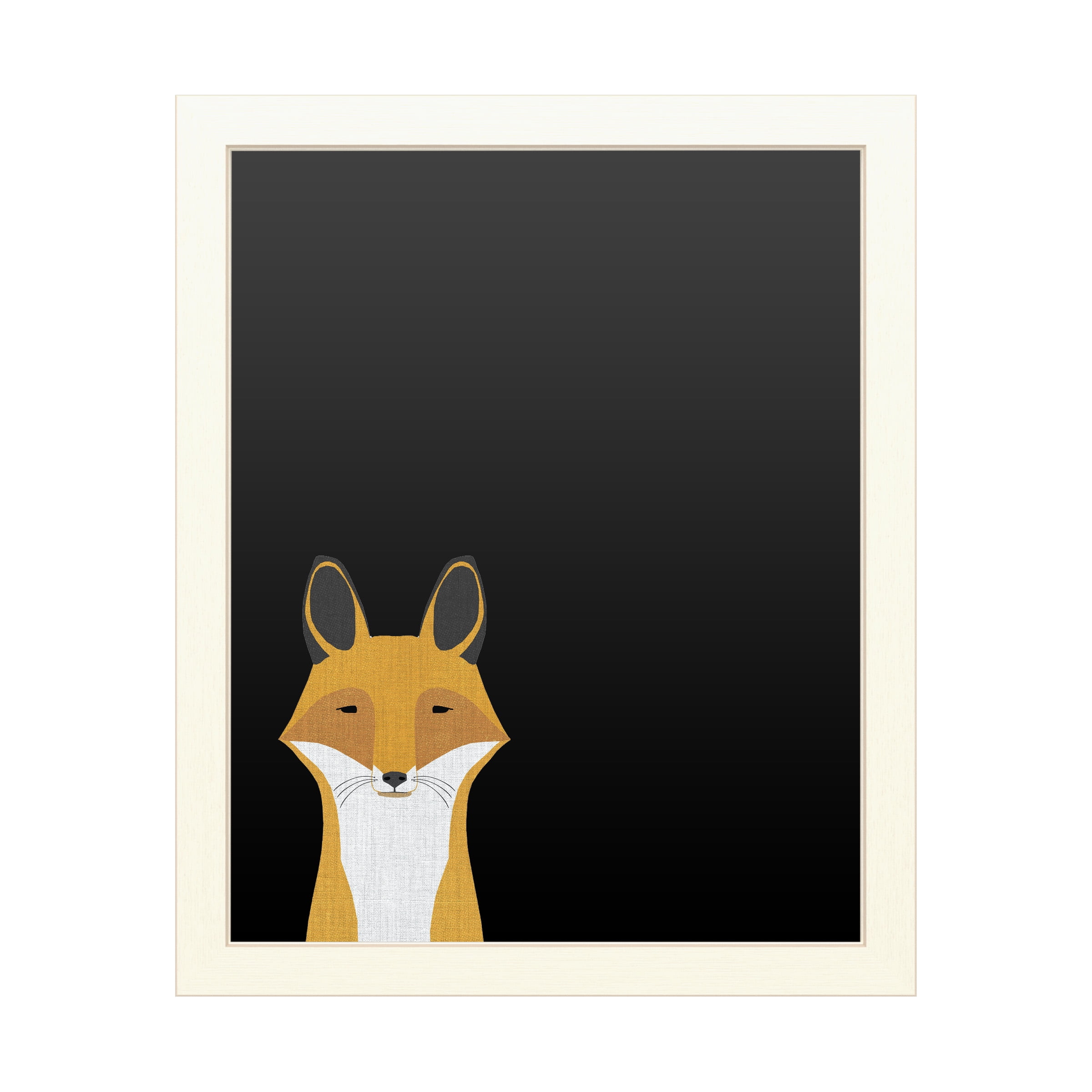 Trademark Fine Art 'Foxy' Chalkboard by Annie Bailey Art