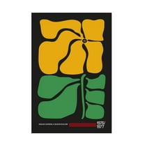 Trademark Fine Art Frances Collett  English Gardens Grey Canvas Wall Art