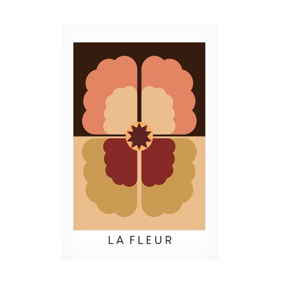 Trademark Fine Art Frances Collett La Fleur Canvas Wall Art