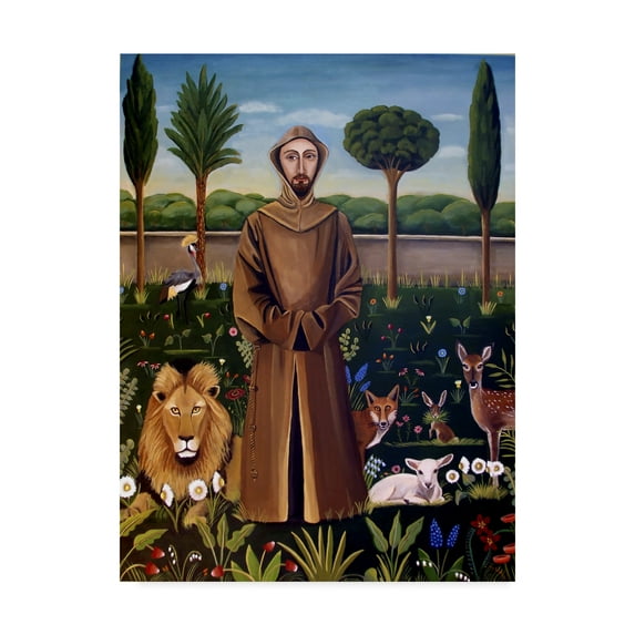 Trademark Fine Art 'Francis 3' Canvas Art by Catherine A Nolin