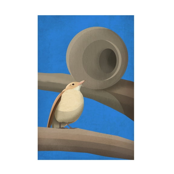 Trademark Fine Art Franco Caballero Hornero Canvas Wall Art