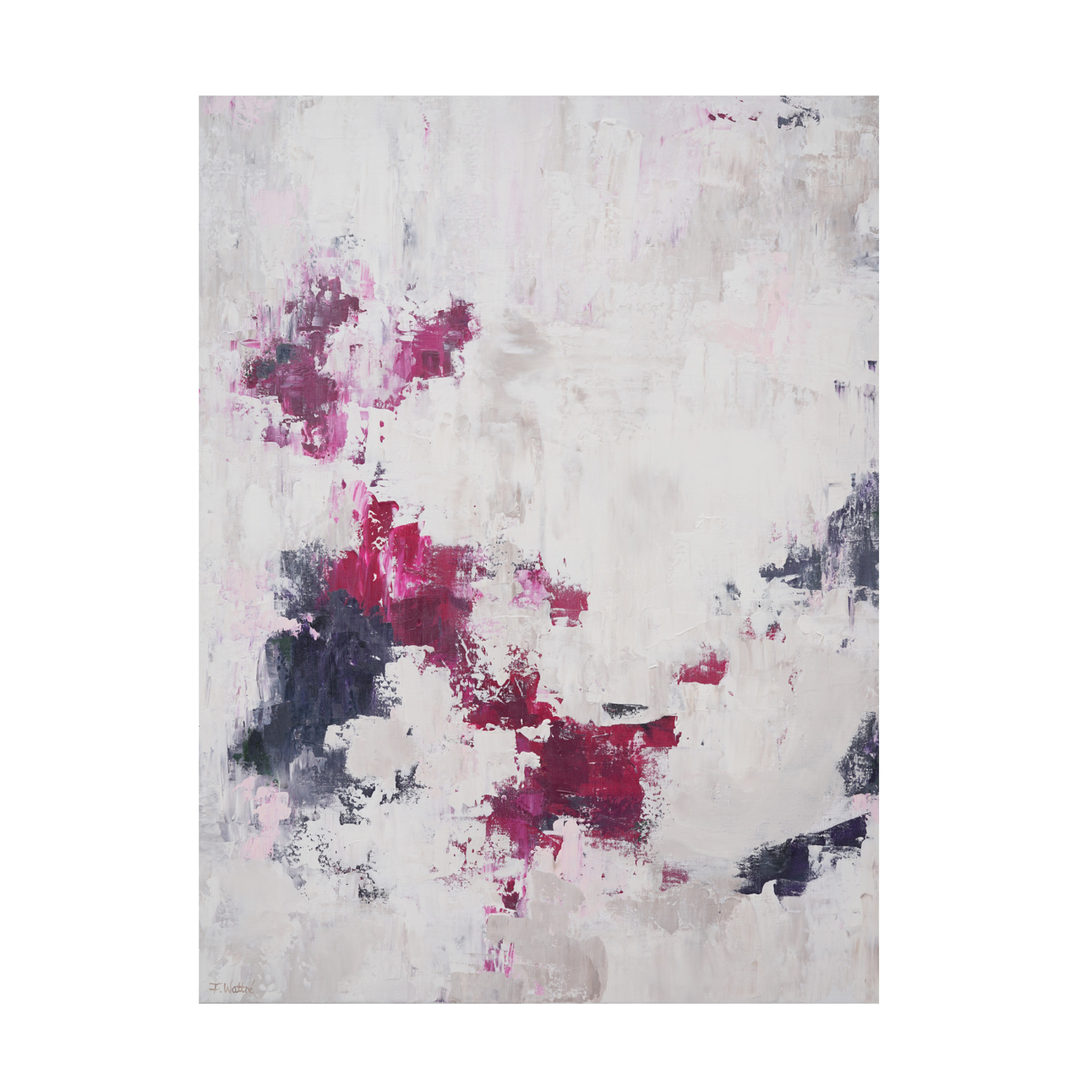 Trademark Fine Art Francoise Wattre A perfect day 1 Canvas Wall Art