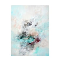 Trademark Fine Art Francoise Wattre Chilled by the Ocean wind Canvas Wall Art
